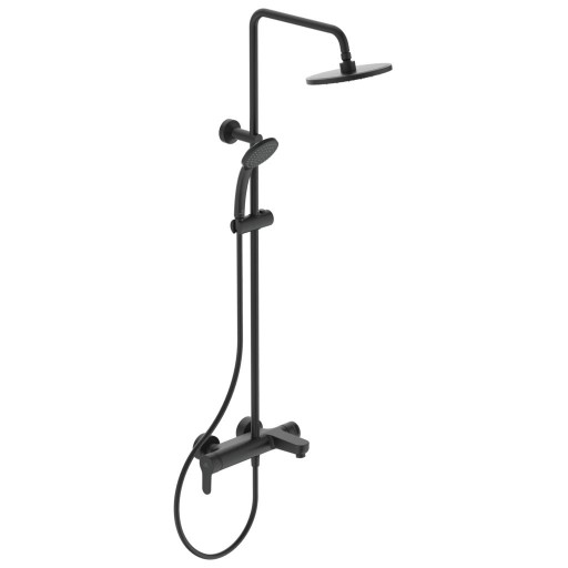 Coloana dus Ideal Standard Cerafine O cu baterie de cada clasica  h 1126mm  negru mat