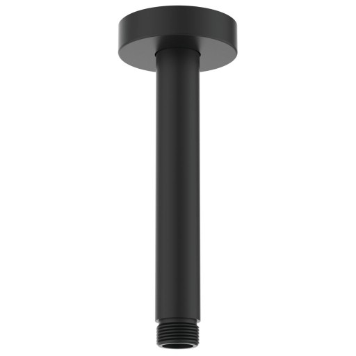 Brat de dus Ideal Standard Ideal Rain 15cm  cu montaj pe tavan  negru mat