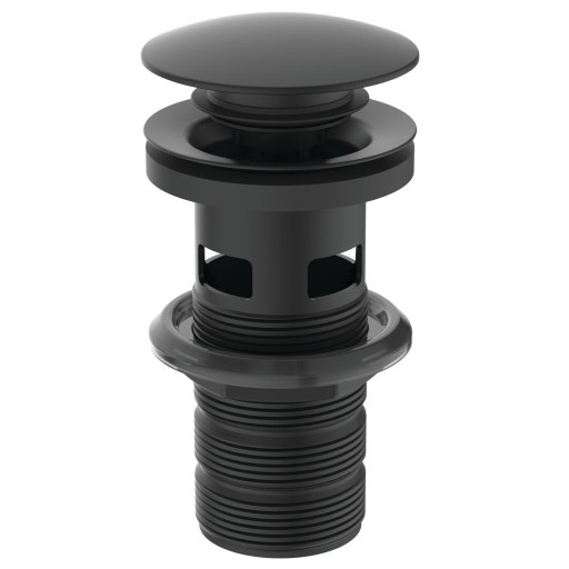 Ventil click-clack Ideal Standard pentru lavoare cu preaplin  negru mat