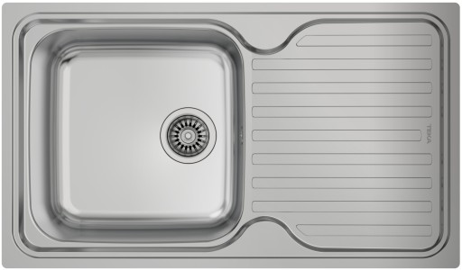 Chiuveta bucatarie Teka Classic 1B 1D 86 860x500mm  inox