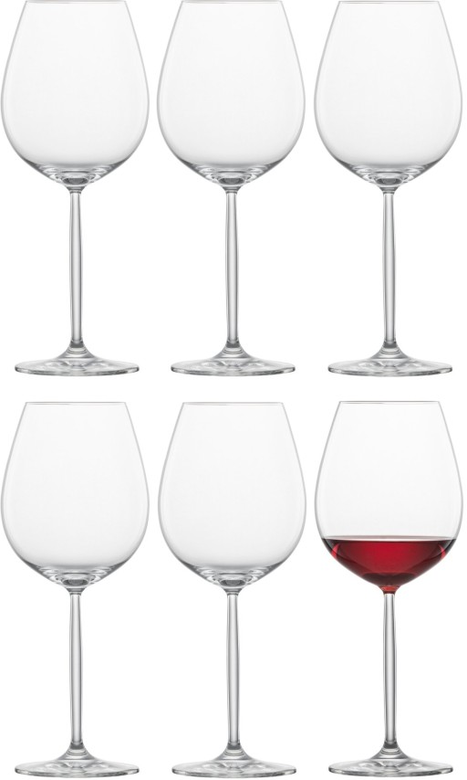 Set 6 pahare vin rosu Schott Zwiesel Diva  cristal Tritan  613ml