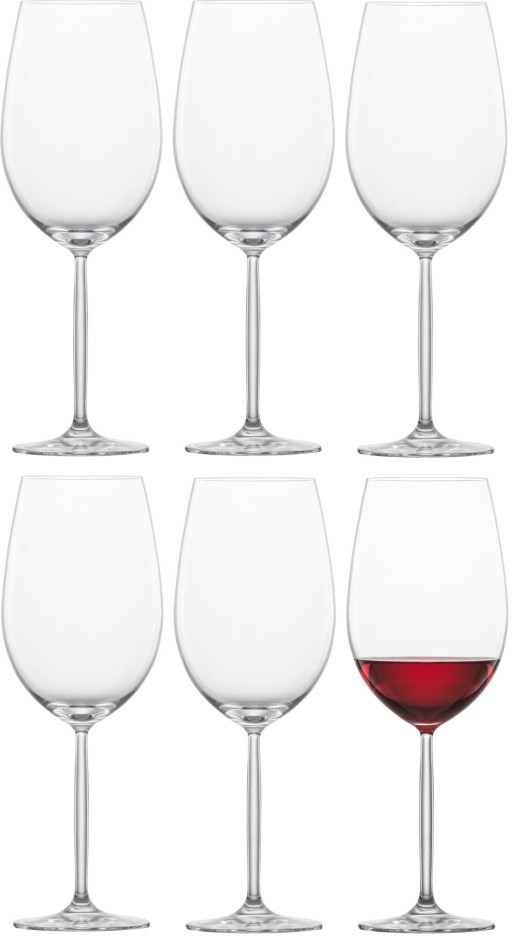 Set 6 pahare vin rosu Schott Zwiesel Diva Bordeaux  cristal Tritan  800ml