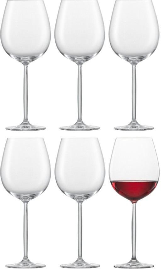 Set 6 pahare vin rosu Schott Zwiesel Diva Burgundy  cristal Tritan  480ml