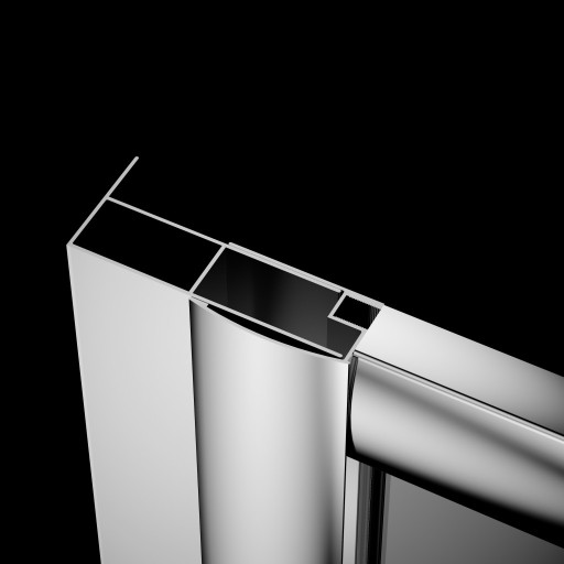 Profil extensie Radaway Premium Plus DWJ/DWD 4cm   pentru montaj pe partea fixa