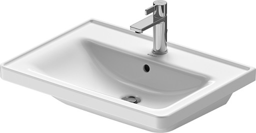 Lavoar Duravit D-Neo 65cm  montare pe mobilier  alb