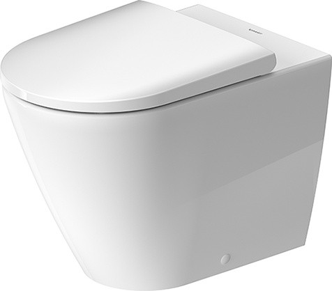 Vas wc Duravit D-Neo Rimless 37x58cm  back-to-wall  pentru rezervor ingropat