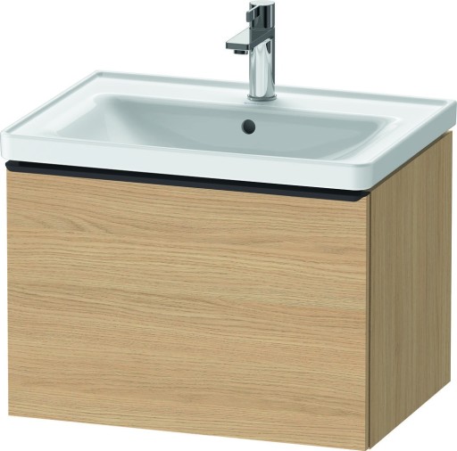 Dulap baza Duravit D-Neo cu 1 sertar  pentru lavoar 65cm  Natural Oak