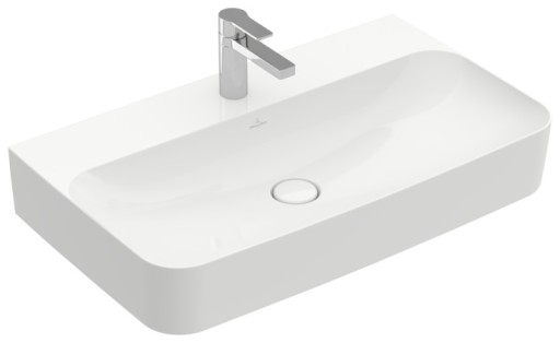 Lavoar Villeroy & Boch Finion 80x47cm  finisat suplimentar  alb