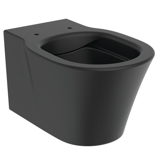 Vas WC suspendat Ideal Standard Connect Air Rimless  negru mat
