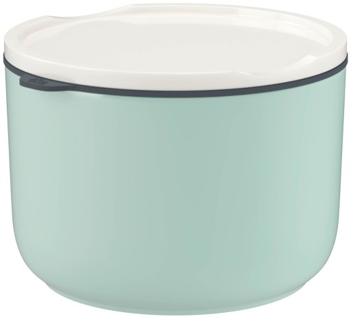 Bol cu capac like. by Villeroy & Boch To Go & ToStay Lunch Box L Mineral 13cm  h9 5cm