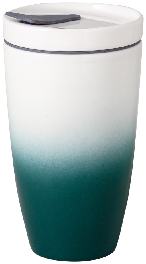 Cana cu capac like. by Villeroy & Boch Coffee To Go 0.35 litri  Green