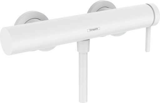 Baterie dus Hansgrohe Finoris  alb mat