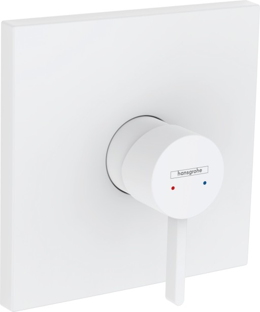 Baterie dus Hansgrohe Finoris montaj incastrat  necesita corp ingropat  alb mat