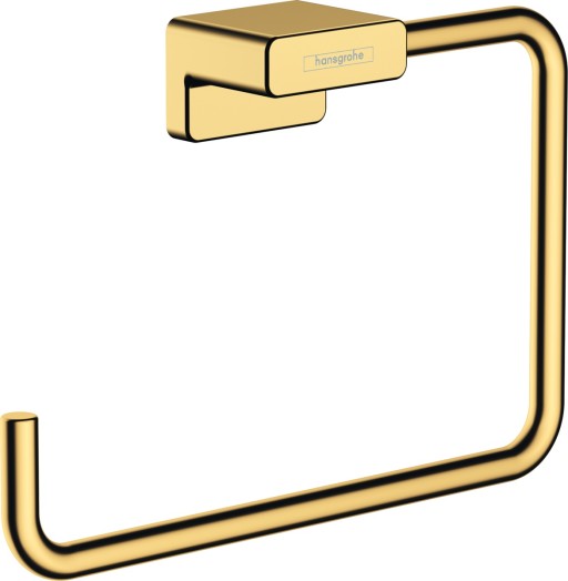 Inel port-prosop Hansgrohe AddStoris  gold optic lustruit