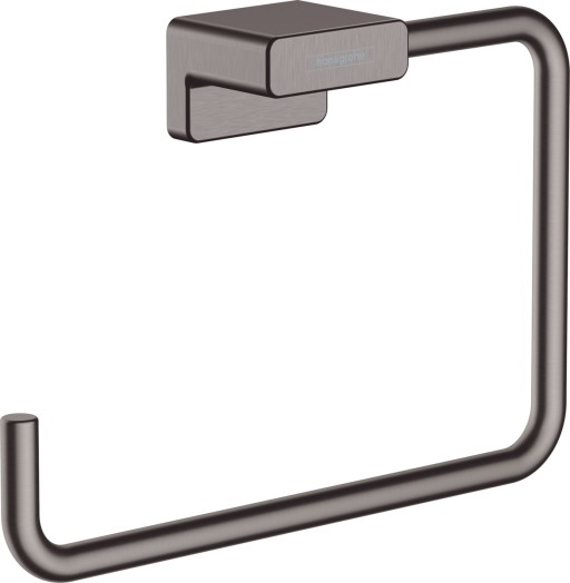 Inel port-prosop Hansgrohe AddStoris  negru periat
