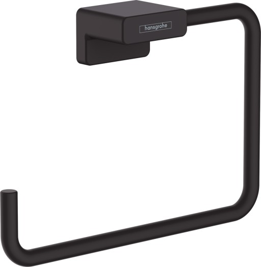 Inel port-prosop Hansgrohe AddStoris  negru mat