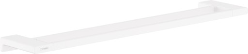 Suport prosop dublu Hansgrohe AddStoris 65  alb mat