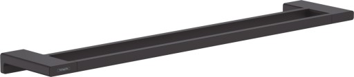 Suport prosop dublu Hansgrohe AddStoris 65  negru mat