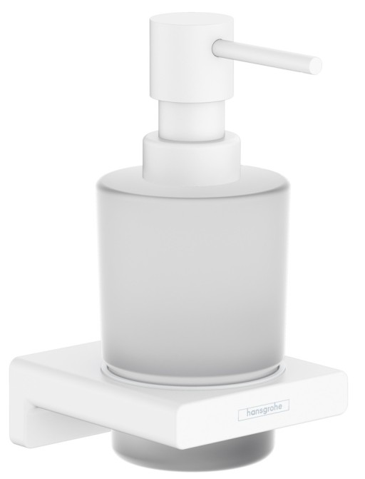 Dispenser sapun lichid Hansgrohe AddStoris  alb mat