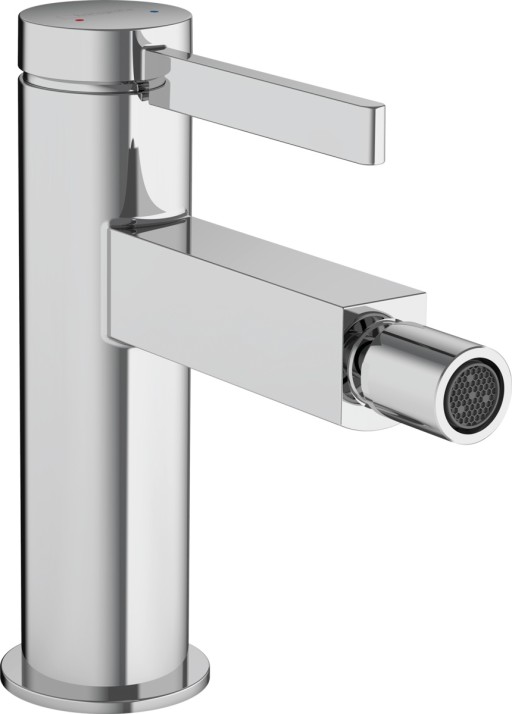 Baterie bideu Hansgrohe Finoris  ventil push-open  crom
