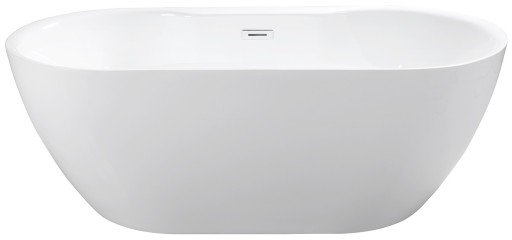 Cada freestanding Besco Navia 160x80cm alba