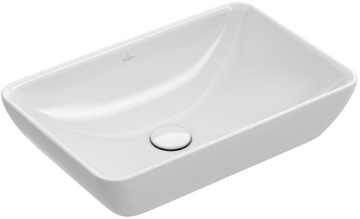 Lavoar tip bol Villeroy & Boch Venticello 55x36cm  cu preaplin  montare pe blat