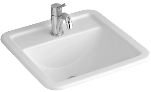 Lavoar Villeroy&Boch Loop&Friends 45.5x45.5cm  montare in blat