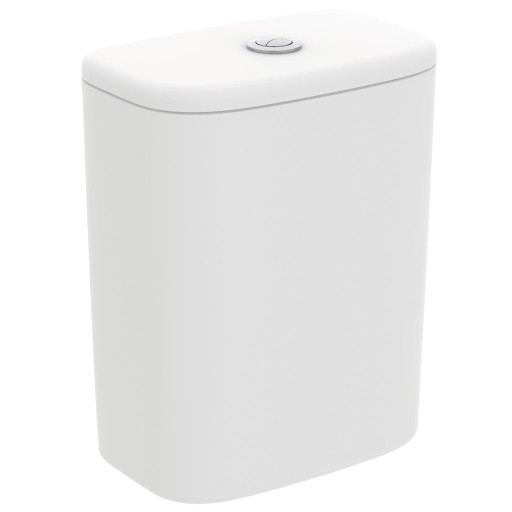 Rezervor WC Ideal Standard Tesi Silk cu alimentare inferioara  alb mat