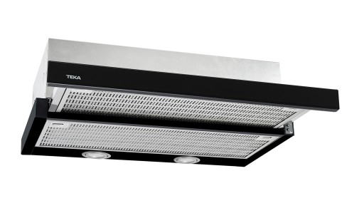 Hota telescopica Teka CNL 6415 Black  2 trepte + turbo  max 312 mc/h  60cm