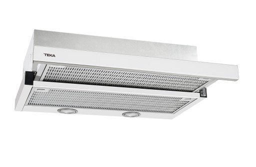 Hota telescopica Teka CNL 6415 White  2 trepte + turbo  max 312 mc/h  60cm