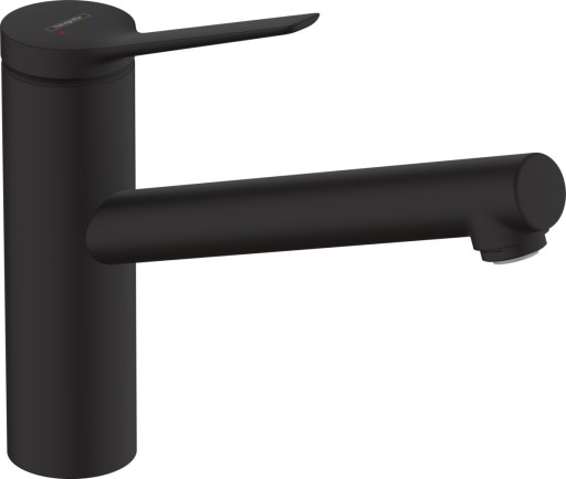 Baterie bucatarie Hansgrohe Zesis M33 150 1 jet  negru mat