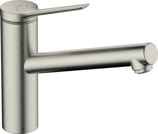 Baterie bucatarie Hansgrohe Zesis M33 150 1 jet  inox optic