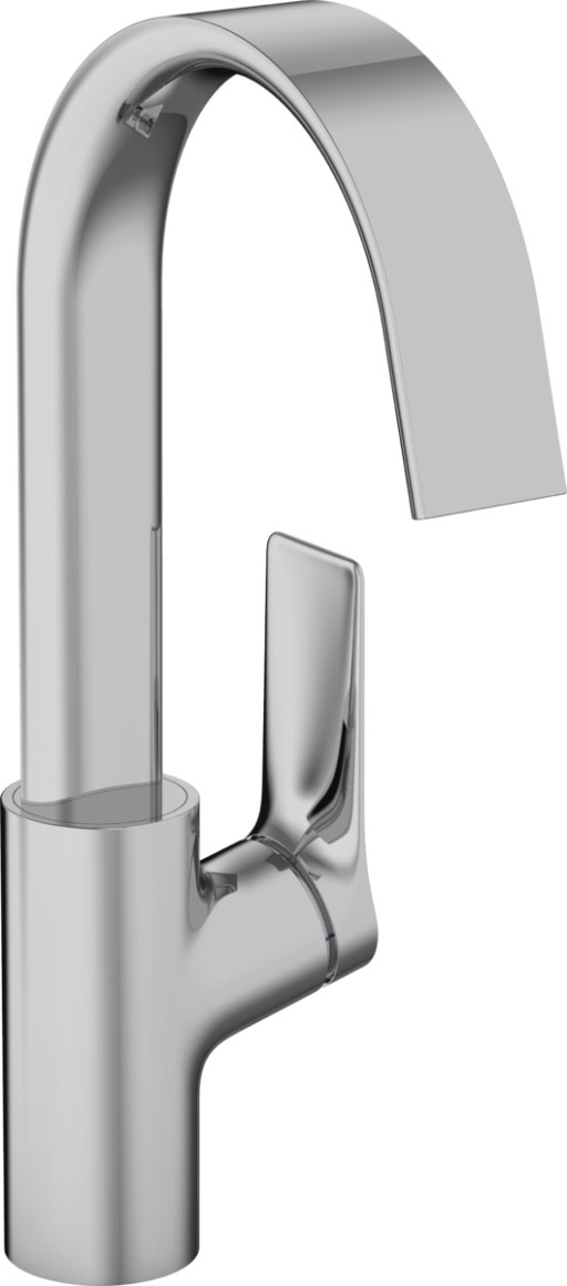 Baterie lavoar Hansgrohe Vivenis 210 cu pipa rotativa  ventil pop-up  crom