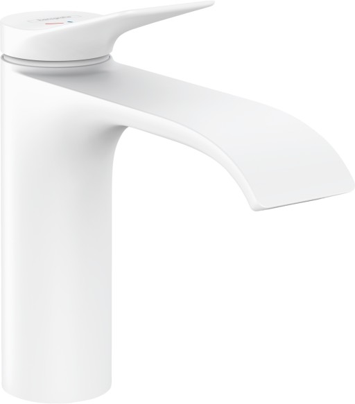 Baterie lavoar Hansgrohe Vivenis 110 CoolStart  ventil pop-up  alb mat
