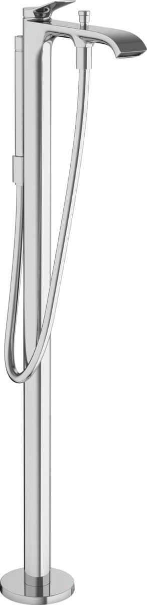 Baterie cada cu montaj pe pardoseala Hansgrohe Vivenis  necesita corp ingropat  crom