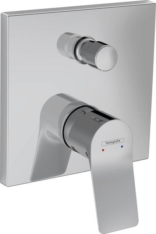 Baterie cada - dus Hansgrohe Vivenis montaj incastrat  necesita corp ingropat  crom