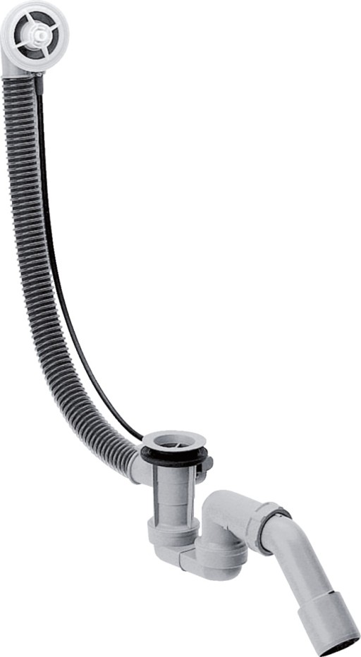 Sifon cu preaplin pentru cada Hansgrohe Flexaplus Basic  fara ornamente