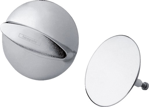 Set ornamente pentru sifon cu preaplin pentru cada Hansgrohe Flexaplus  crom