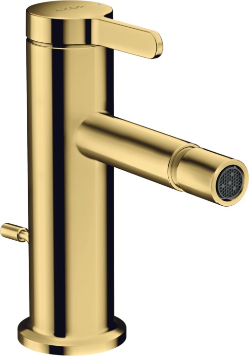 Baterie bideu Axor ONE  ventil pop-up  gold optic lustruit
