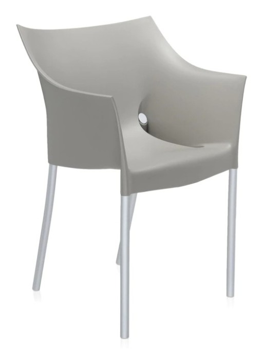 Set 2 scaune Kartell DR. NO design Philippe Stark  gri