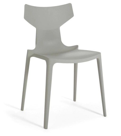 Set 2 scaune Kartell Re-Chair design Antonio Citterio  gri