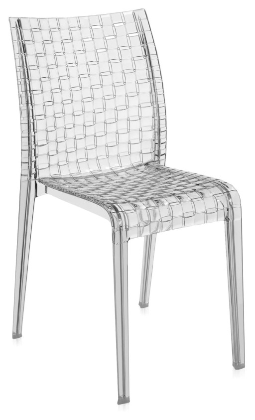 Set 2 scaune Kartell Ami Ami design Tokujin Yoshioka  transparent