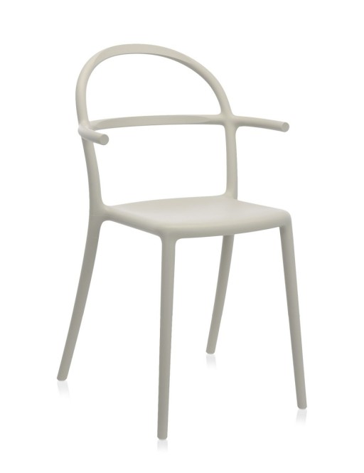 Set 2 scaune Kartell Generic C design Philippe Stark  gri mat