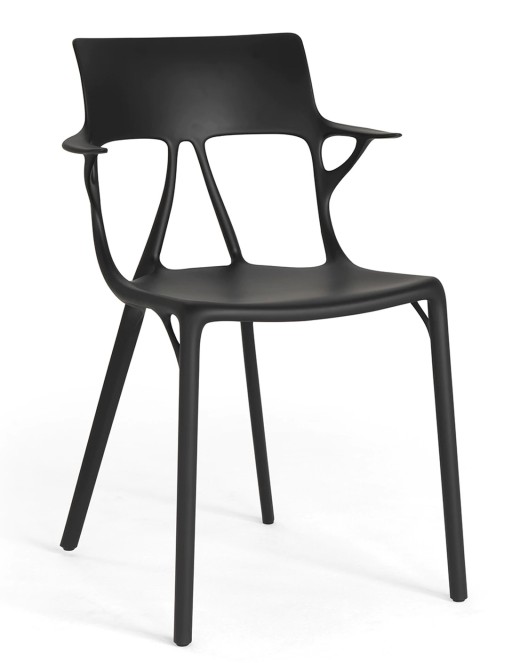 Set 2 scaune Kartell A.I. design Philippe Starck  negru