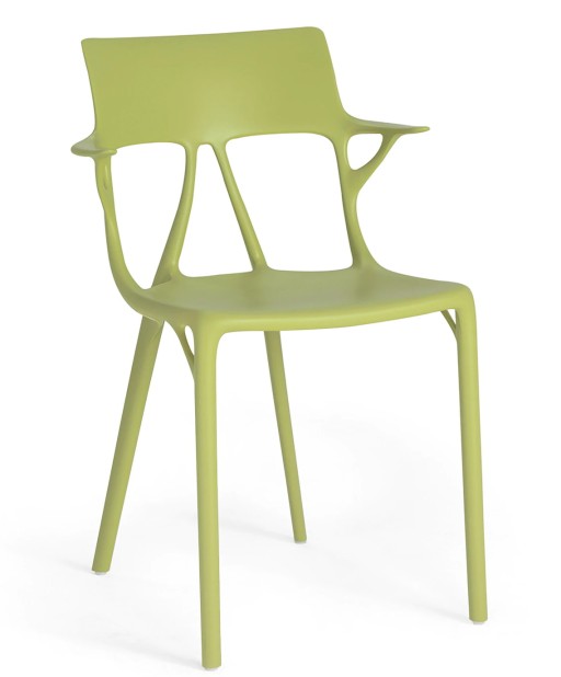 Set 2 scaune Kartell A.I. design Philippe Starck  verde