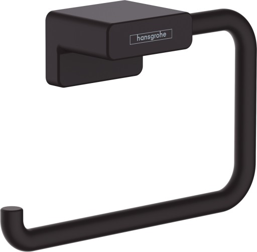 Suport hartie igienica Hansgrohe AddStoris  negru mat