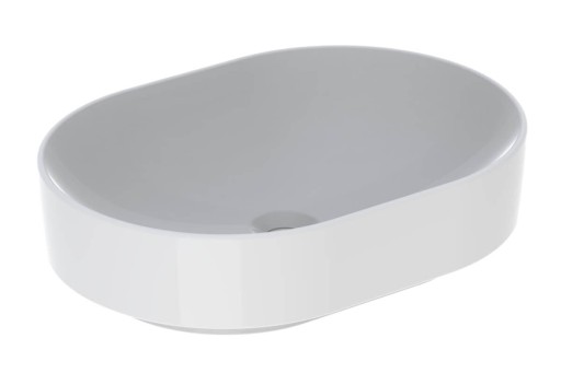 Lavoar tip bol Geberit Variform eliptic  55x40cm  montare pe blat  alb