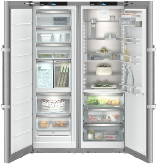 Combina frigorifica Side-by-Side Liebherr Prime XRFsd 5265 BioFresh Professional  661 litri  NoFrost  SDB ready  clasa D  inox antiamprenta