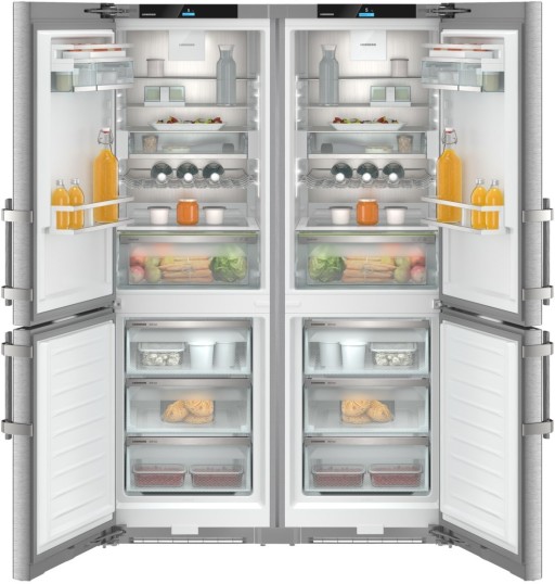 Combina frigorifica Side-by-Side Liebherr Prime XCCsd 5250 NoFrost  662 litri  SDB ready  clasa D  inox antiamprenta