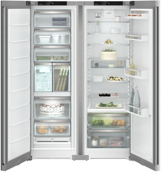Combina frigorifica Side-by-Side Liebherr Plus XRFsf 5245 NoFrost  659 litri  clasa E  design inox
